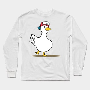 Reddit Dancing Duck Meme Long Sleeve T-Shirt